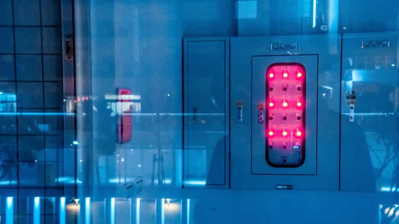 Red light therapy illustration