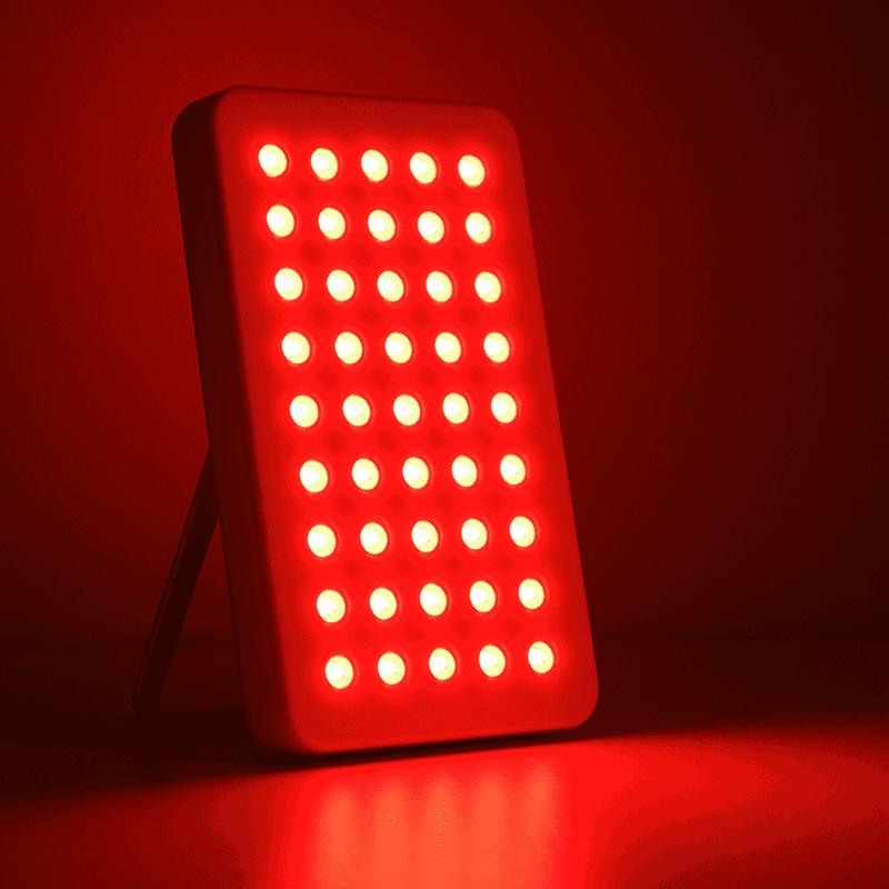 Red light therapy illustration