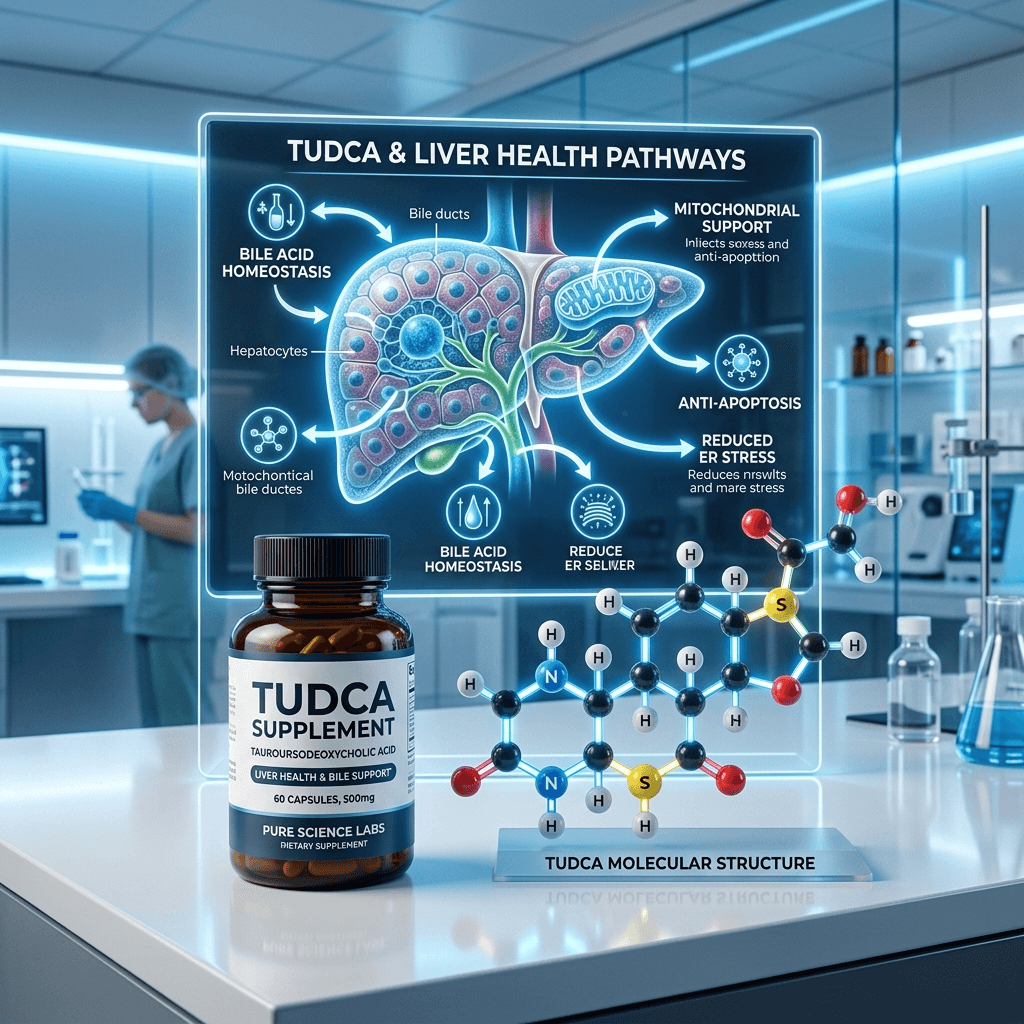 TUDCA Benefits, Dosage & Side Effects: What the Science Actually Says